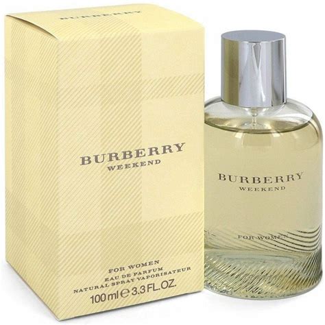 burberry the weekend women|Burberry weekend 3.4oz women's perfume.